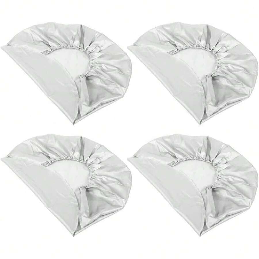 Cubierta de llanta, Accesorios para Ruedas Juego de Cubiertas de Llantas Cubierta de llanta de Repuesto Protector Solar Impermeable para protección,38025831 - A - Ver 1