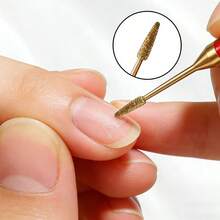 1pc Mini Conical Callus Remover Nail Drill Bit, Nail Cleaning Accessory - Multicolor - View 2