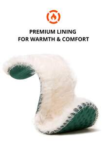 CAMEL CROWN Men's Snow Boots, Winter Warm Graphene Heated Thick Sole Anti-Slip Outdoor Ankle Boots - Black/White - View 2