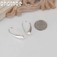 925纯银镀层水滴吊坠耳环，女士奢华时尚珠宝，婚礼派对，2025圣诞礼物