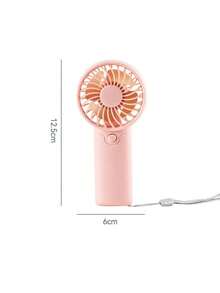 1pc Bestselling Mini Pocket Fan, Portable Battery Operated, Quiet & Fresh, Minimalist Handheld Small Fan (Batteries Not Included, AAA Batteries Required) - Multicolor - View 8
