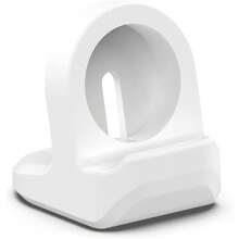 1pc Miimall Charger Stand Compatible With Samsung Galaxy Watch 6 5(40mm/44mm), Galaxy Watch 6 Classic/Watch 5 Pro Silicone Charging Stand Charger Base Holder With Integrated Cable Management Slot - White - View 12