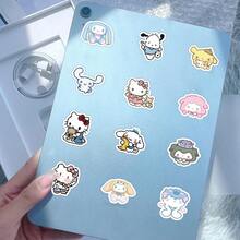SANRIO 100PCS Cartoon Cute Pixel Style     Mixed Stickers For Helmet Bicycle Hand Account Pencil Case Decals - 100PCS - View 9