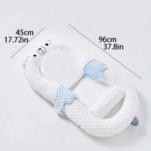 一套可爱婴儿床边睡篮，新生儿摇篮，可移动婴儿床，防压便携式婴儿床