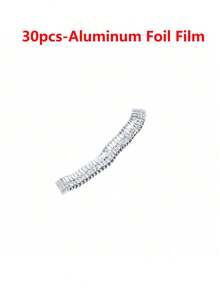 1/30/50Pcs Reusable Aluminum Foil Food Insulation Cover Kitchen Dining Table Mat For Camping Picnic Home Use - Multicolor - View 13