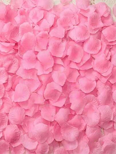 Artificial Silk Rose Petals Decor, Suitable For Wedding Aisle Toss, Wedding Table Centerpiece, Valentine's Day Romantic Decor, Proposal/Bridal Shower Decor, Valentine's Day/Anniversary/Birthday Romantic Celebration, And Bedroom Floral Accents. Artificial Rose Petal Decor.