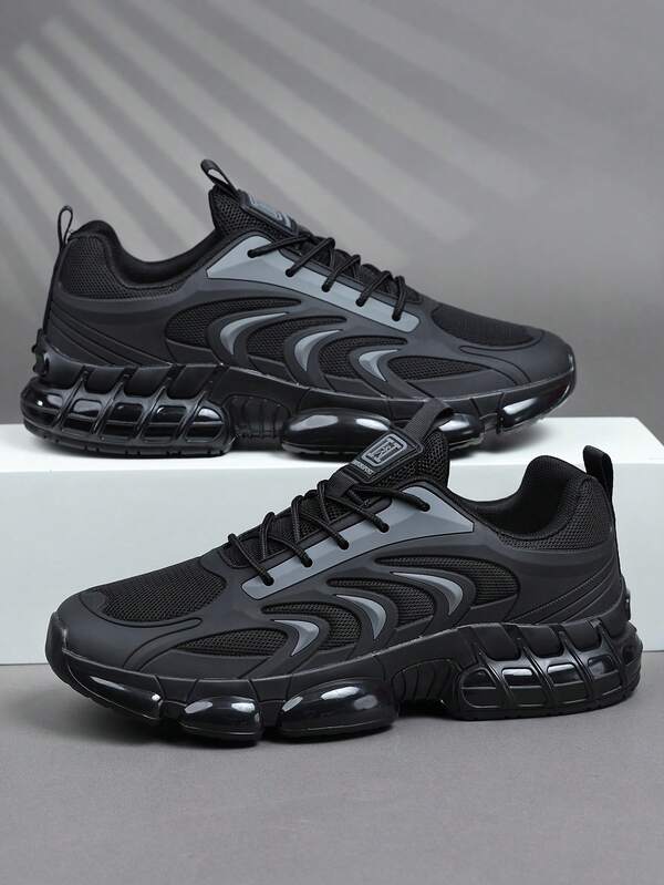 2026 Thick Sole Chunky Sneakers, Breathable Mesh Casual Sports Shoes, Men's Casual Sneakers, Shock-Absorbing Outdoor Running Shoes, Men's Fashion Versatile Mecha-Inspired Outdoor Shoes, Unisex Couple Sports Shoes
