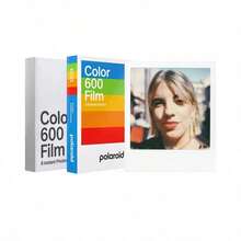Polaroid 600 Film相機拍立得相紙 成像色彩鮮明 復古白色邊框設計 穩定顯影適合日常記錄與創意拍攝 彩色600相紙 (白框) - 彩色600相紙 (白框) - 查看 7