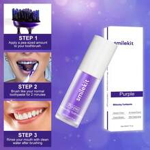 买三送三，独家设计，畅销产品，紫色牙膏牙刷套装，薄荷味紫色牙膏，深层清洁，美白牙齿，口腔护理，紫色软毛牙刷，日常使用，清洁牙膏，美白牙膏，6件套，3支牙膏+3支牙刷 - 6件銷售(3支牙膏+3支牙刷) - 查看 10