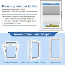 Persianas, cortinas e venezianas - Branco semi-transparente + cinzento escuro totalmente opaco à luz - Ver 8