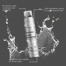 Dry Shampoo Spray Volumizing Oil Absorbing Waterless Hair Refresh Quick Clean No Residue Travel Size Invisible Finish - Dầu gội khô dạng xịt - Xem 5
