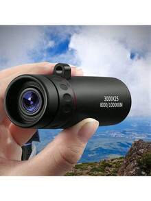 1pc 3000x25 High Definition Long Range Monocular Telescope, BAK-4 Prism FMC Coated High-Quality Monocular Telescope, Powerful Adult Monocular Telescope Suitable For Hiking, Camping, Outdoor Adventure And Watching Games, Makes A Great Gift. - Multicolor - View 11