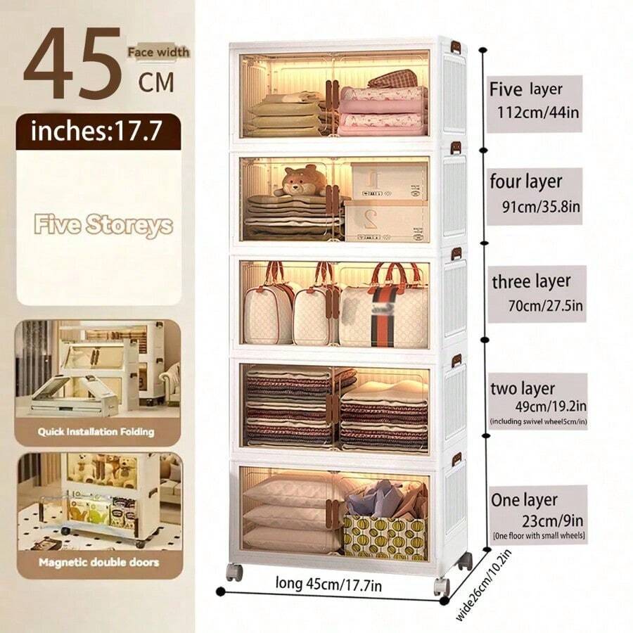 Armários - 45cm/5 camadas (reforçado e espessado) - Ver 1