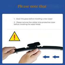 Replacement Windshield Wiper Blades For 5 Hatchback 2003-2008, 22"+16"+11"- Premium All-Season Front And Rear Wiper Blade Set (3pcs) - For  Fiesta 5 - View 8