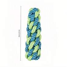 7 piezas Juguetes de correa para perros, juguetes masticables duraderos para juego interactivo con perros medianos y pequeños, ayuda a limpiar los dientes, aliviar el aburrimiento, juego de tirar, masticado poderoso, juguetes dentales de cuerda de algodón para cachorros - Multicolor - Ver 42