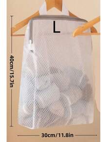 1 pieza Bolsa colgante para almacenamiento de calcetines, organizador de ropa interior para armario, bolsa de malla colgante ahorradora de espacio para dormitorios de estudiantes y paredes - Multicolor - Ver 8