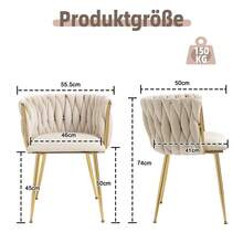 Living Room Chairs - Beige - View 5