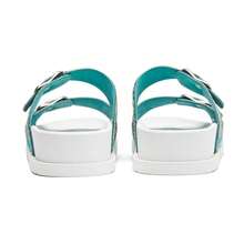 Women's Sandal Papete New Rhinestones With Adjustable Buckle Birken Meijile Original - 淺藍色 - 查看 5