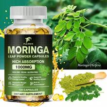 Fulimiks 1000mg Moringa Capsules, Anti-Aging, Supports Joint, Bone And Skin Health, Maintains Vitality, Boosts Energy, Promotes Metabolism - 1 chai - Xem 6