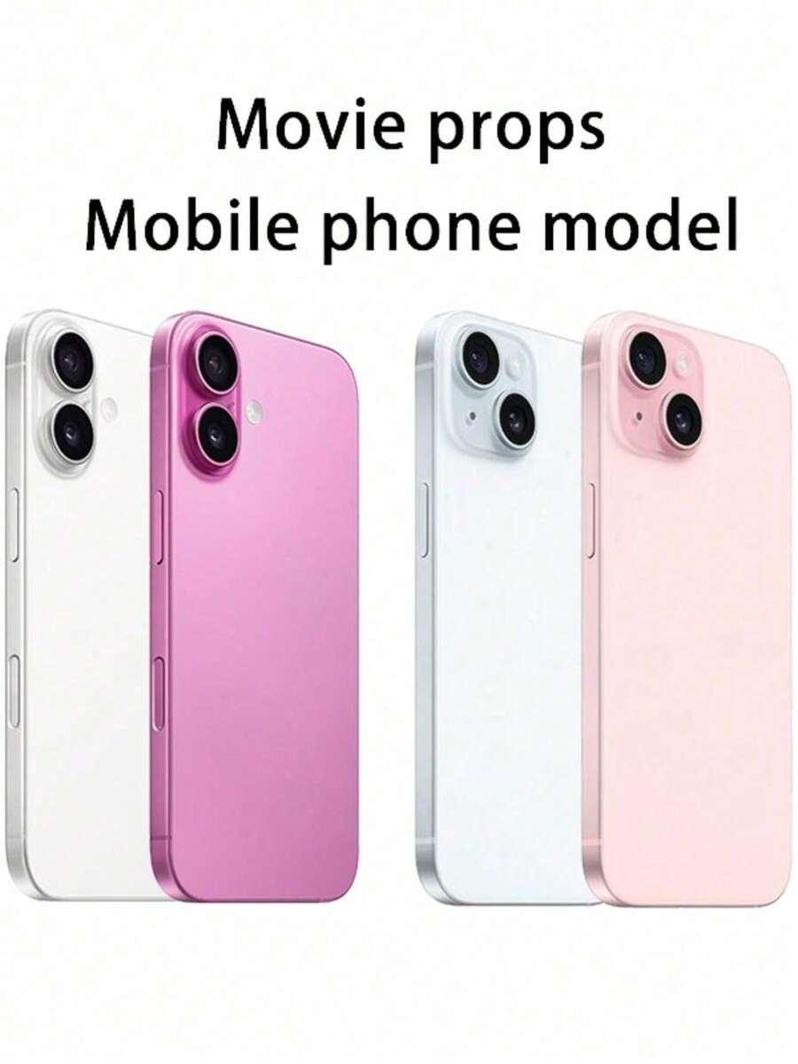 1pc Classic Phone Shaped Home Decor - Movie Prop, Short Video Shooting Prop, April Fool's Day Funny Prop, Holiday Supplies, Multi-Color Options, Suitable For Prank Gifts