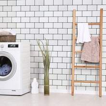 20pcs 3D Glossy Subway Tile Texture Self-Adhesive Wall Stickers, Wallpaper, Wall Decals, Vinyl Stickers For Home Decor, Spring Decorations, Kitchen Decor, Gifts For Birthday, Graduation - Multicolor - View 9