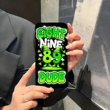 1PC Phone Case ,  Fight Nine Eight Nine Dude , Stylish Phone Case, Phone Decoration, All-around Lens Protection, Creative Small Gift, Funny Gift for Boys and Girls - Negro - Ver 5