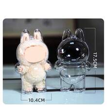 New 17cm 3rd Generation Plush Doll Pendant With Transparent Protective Case, Dust-Proof, Waterproof, And Dirt-Resistant - Multicolor - View 4
