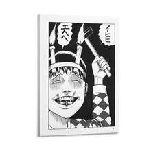 Tomie Kawakami Canvas Print: Ito Junji Anime, Ideal For Home, Office Wall Decor,Japanese Living Room Bedroom Wall Decor - Black - View 2