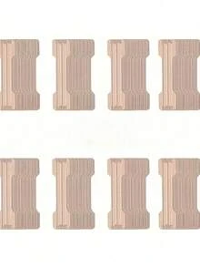 30 piezas de tiras anti ronquidos - sin fragancia, sin batería, alivio del ronquido y masajeador nasal, ayuda para el sueño nocturno cómoda - marrón - Ver 3