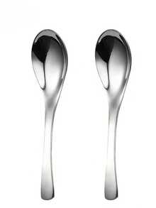 1pc/2pcs/6pcs Premium Stainless Steel Dinner Spoons, Classic Minimalist Design, Dishwasher , Suitable For Teachers, Christmas, Halloween, Harvest, Thanksgiving, Weddings, Perfect For Christmas And Thanksgiving Gifts - Silver - View 6