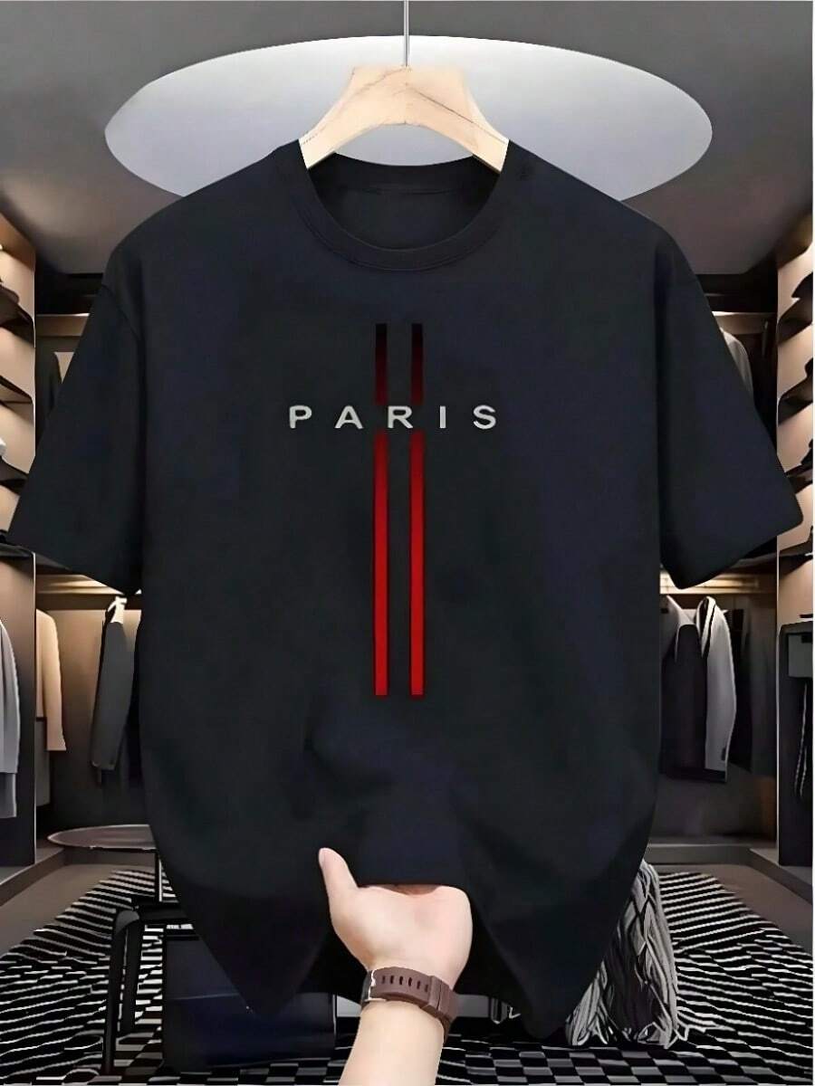 Men Vacation Outfits Christmas Men 2026 True Religions Women's T Shirt Short SLEEs Ve Cotton Tees Luxury Brand T-Shirt Men Women High Quality Y2k Tops Streetwear S-5X1 - Noir - Voir 1