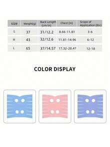 可调节术后恢复猫咪服装 - 带蝴蝶结，透气防舔舐手术宠物护理背心 - 彩色 - 查看 2