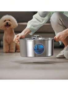 Bình nước tự động cho thú cưng 7L/1.8Gal/236oz có hệ thống lọc - Bình nước cho chó và mèo bằng thép không gỉ chắc chắn, phù hợp với chó giống lớn và gia đình nuôi nhiều thú cưng - Lý tưởng cho chó Great Dane, Mastiff, Chó chăn cừu Đức - Đài phun nước tự động cho chó - nhiều màu - Xem 8