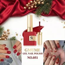 16ml Classic Red Nail Polish, Great For Christmas & Valentine's Day Gifts - High Gloss Removable UV/LED Nail Gel - Premium Square Bottle Design - Long-Lasting, DIY Salon Manicure, A Great Gift For Her - 紅色 - 查看 9