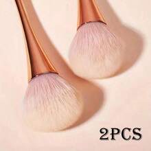 1/2支装大号散粉刷套装，柔软腰部化妆刷，轮廓单支刷套装 - 彩色 - 查看 26
