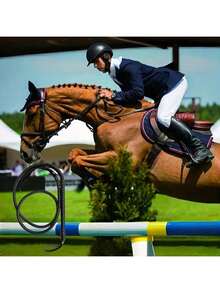 1pc Crafted With Premium Imitation Leather, This Western-Style Long Whip Captures The Rugged Aesthetic Of Traditional Cowboy Gear While Offering Enhanced Durability And Weather Resistance. - Multicolor - View 2