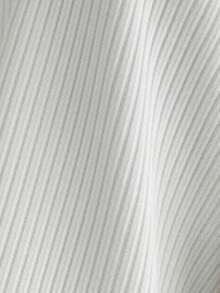 K-GLORY 男士休闲百搭针织条纹 Polo 衫短袖 T 恤，春夏款 - 白色 - 查看 4