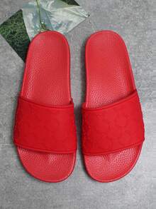 2025 New Black Summer Women Soft Comfortable Slippers, Outdoor Wear, Non-Slip, Plus Size 36-43 - Red - View 4