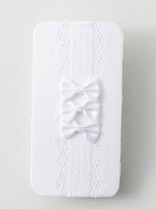 1 chiếc quần tất nơ rỗng cho bé gái, có chức năng thấm hút mồ hôi và chống muỗi. - Nhiều màu - Xem 5