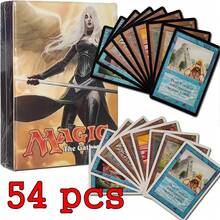54 pièces Nouvelle série Blue Core MTG, cartes papier et holographiques. Toutes les cartes sont rares et coûteuses - Beige - Voir 1