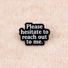 'THANK GOD' Phrase Enamel Pin Funny Quotes Brooch Pines Lapel Pins Badge On Backpack Clothing Accessories Jewelry Friends Gifts