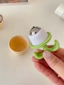 可爱花苗按摩珠 - 盆栽植物眼部冰敷按摩球，用于缓解疲劳和酸痛，手持式手动按摩背部、颈部、腿部、肩部、足部 - 彩色 - 查看 2