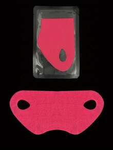 1pc Face Lifting Tape, Double Chin Trainer Strap, Chin Lifting Tape, Aloe Vera Acid Shaping Collagen Face Mask - Multicolor - View 9