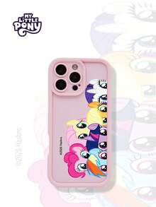 MY LITTLE PONY Official Brand Cartoon Girly Anti-Fall Anti-Slip Phone Case Suitable For Apple 17, 17 Air, 17 Pro, 17 Pro Max, Android Models Galaxy A Series, Galaxy S Series, Apple 11 Series, 12 Series, 13 Series, 14 Series, 15 Series, 15 Pro Max, 16 Pro, 16 Pro Max, X, XR, XS Max - Pink 5 - View 1