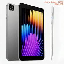 The M8 Tablet Comes With A Lenovo Universal Capacitive Stylus, Suitable For Office Work, Study, And Drawing. It Features An 8-Inch Portable Screen For Easy Carrying, A Quad-Core Processor For Low-Latency, Smooth Writing, And A Capacitive Stylus That Is Compatible With Both IOS And Android. It Is Available In Silver. - Silver - View 8