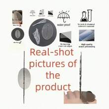 2D 平面心形亚克力友谊纪念挂件 - 优雅草书字体和“挚友”设计，带挂环，透明心形，白色中心，可刻字，适用于圣诞节、情人节、婚礼、生日、新年装饰 - 彩色 - 查看 5