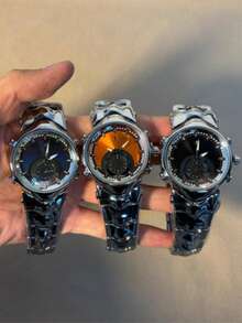 1件 Y2K 复古 Judge 原装防水夜光时尚高品质男士石英腕表