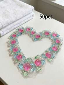 50/100 كبسولة منظف غسيل، تزيل البقع والشحوم، تنظيف عميق، حماية الألوان، رائحة طويلة الأمد، مناسبة للأطفال/الملابس الرقيقة، الملابس الداخلية، البطانيات، قليلة الرغوة، شطف سهل، تطهير وإزالة البق، منعم الأقمشة - متعدد الألوان - مشاهدة 19