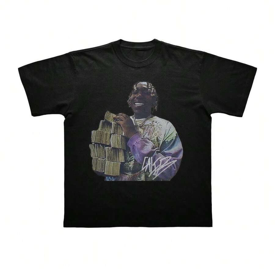 Don Toliver Vintage T-Shirt Life Of Don Don Toliver Merch - màu đen - Xem 1