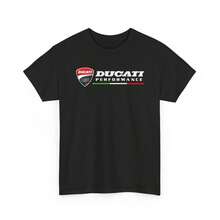 Ducati Corse-Performance T-Shirt _ Motorcycle-Racing Tee - màu đen - Xem 1